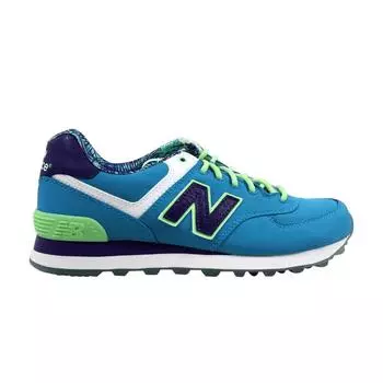 Женские кроссовки New Balance 574 Island Pack синие фиолетовые WL574IPU 36
