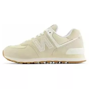 Женские кроссовки New Balance 574 Sandstone Angora кремовые WL574QB2 38