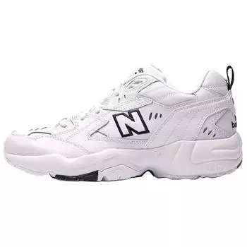 Женские кроссовки New Balance 608 Белые Темно-синие WX608WT