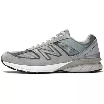 Женские кроссовки New Balance 990v5 Made In USA Castlerock серые W990GL5
