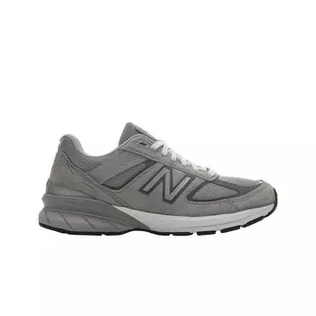 Женские кроссовки New Balance 990v5 Made in USA Grey D Wide W990GL5