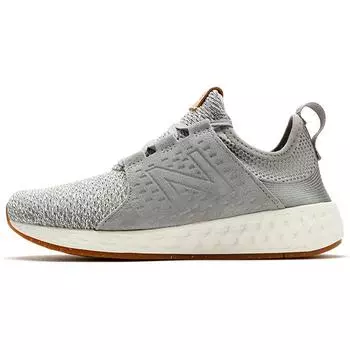 Женские кроссовки New Balance Fresh Foam Cruz серого цвета с морской солью и резиной WCRUZOG 36