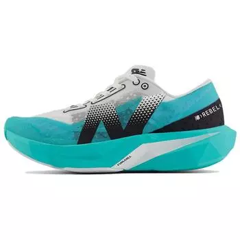 Женские кроссовки New Balance FuelCell Rebel v4 Cyber Jade темно-бирюзовый черный белый WFCXCJ4