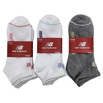 Женские кроссовки New Balance с вышитым логотипом, 3 шт.