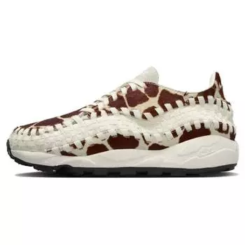 Женские кроссовки Nike Air Footscape Woven Cow Print Cream Black FB1959-100 38