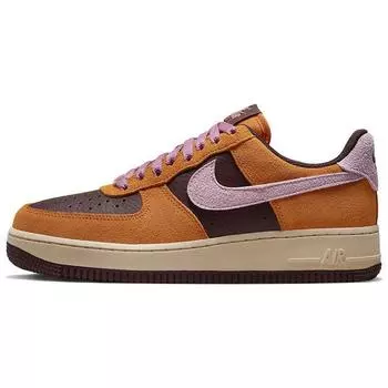 Женские кроссовки Nike Air Force 1 07 Magma Orange Burgundy-Crush Pearl-White Elemental-Pink DZ5629-800 40.5