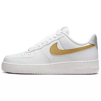 Женские кроссовки Nike Air Force 1 07 White Metallic Gold DD8959-106 36.5