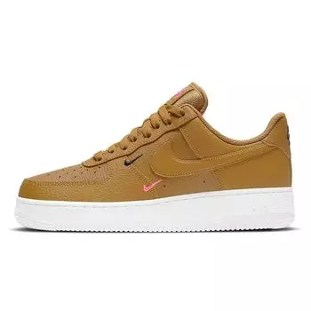 Женские кроссовки Nike Air Force 1 07 Essential Wheat Brown Sunset-Pulse Black CT1989-700