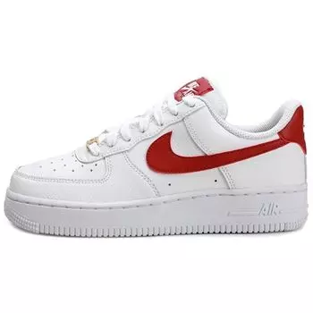 Женские кроссовки Nike Air Force 1 07 White Noble Red 315115-154