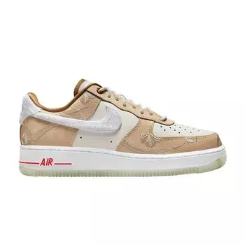 Женские кроссовки Nike Air Force 1 07 LX Year of the Rabbit Brown Sail White FD4341-101 38.5