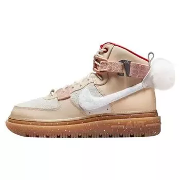 Женские кроссовки Nike Air Force 1 High Utility 2.0 Leap High коричнево-белые Photon-Dust FD4343-102 39