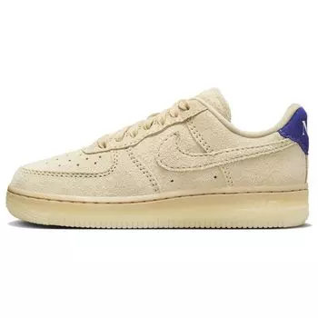 Женские кроссовки Nike Air Force 1 Low 07 LX Grain светло-коричневые, темно-королевско-синие, Polar FN7202-224 38.5