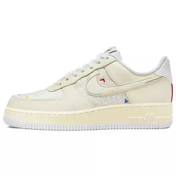 Женские кроссовки Nike Air Force 1 Low 07 LV8 Hangul Day белый кашемир университетский красный DO2701-715 36.5