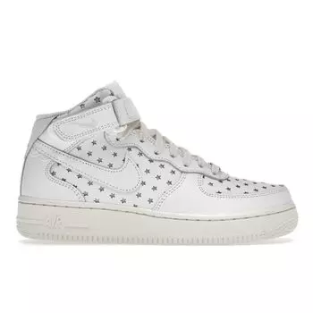 Женские кроссовки Nike Air Force 1 Mid Cut Out Stars White Summit-White Coconut-Milk DV3451-100 44