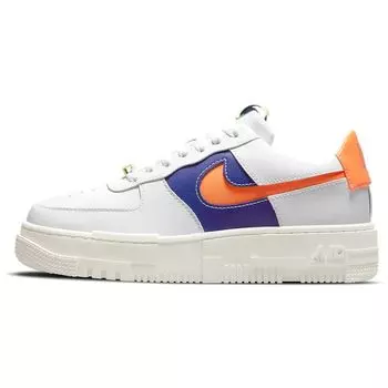 Женские кроссовки Nike Air Force 1 Pixel White Concord Crimson Summit-White Sail Hyper-Crimson DM8340-100 40