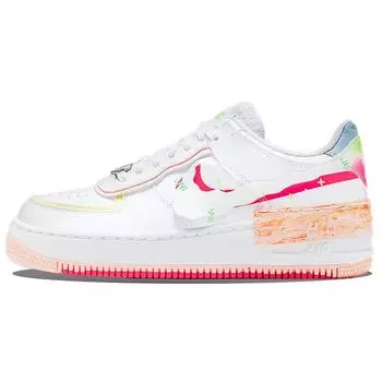 Женские кроссовки Nike Air Force 1 Shadow Ghost Swoosh White Aura DV1364-111 35.5