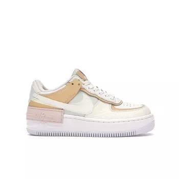 Женские кроссовки Nike Air Force 1 Shadow SE Spruce Aura White Sail Black CK3172-002