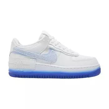 Женские кроссовки Nike Air Force 1 Shadow Chenille Swoosh — синий оттенок, белый розовый-Spell Racer-синий FJ4567-100 36