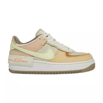 Женские кроссовки Nike Air Force 1 Shadow On The Bright Side кремово-кокосово-розово-оранжевые DQ5075-187 36.5