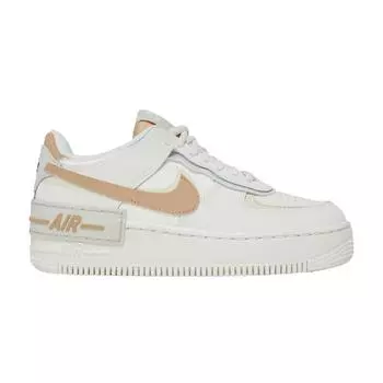Женские кроссовки Nike Air Force 1 Shadow Sail Hemp White Fossil Light-Bone CI0919-116 35.5