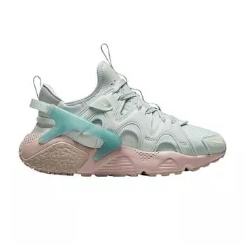 Женские кроссовки Nike Air Huarache Craft Ocean Bliss синие светло-серебристые розовые-оксфорды DQ8031-002 36.5