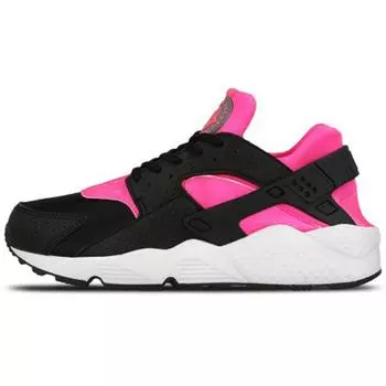 Женские кроссовки Nike Air Huarache Run Pink Black Pink-Blast-White 634835-604 36