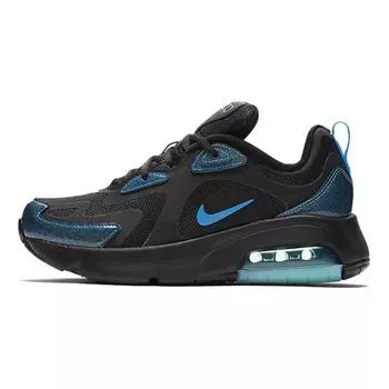 Женские кроссовки Nike Air Max 200 GS Black Aurora Blue White Blue-Hero CQ4009-001