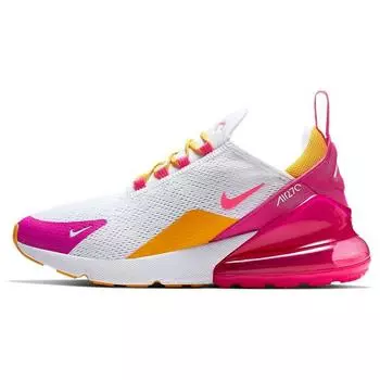 Женские кроссовки Nike Air Max 270 Fuchsia Gold Pink White Laser-Fuchsia-University-Gold CI1963-166