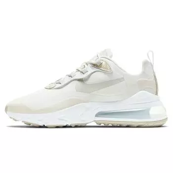Женские кроссовки Nike Air Max 270 React SE Light Bone White Summit-White Crimson-Tint CV8815-100 36.5