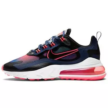 Женские кроссовки Nike Air Max 270 React SE Midnight Navy Crimson Blue Flash-Crimson Hyper-Pink CK6929-400