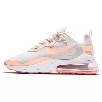 Женские кроссовки Nike Air Max 270 React Crimson Tint White Summit-White Light-Violet CJ0619-103