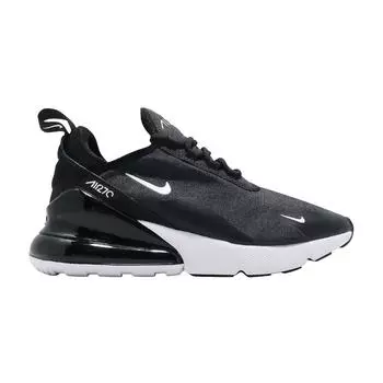 Женские кроссовки Nike Air Max 270 SE Black Heather бело-черные BV6669-031