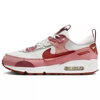 Женские кроссовки Nike Air Max 90 Futura Red Stardust Pink Summit-White Campfire-Orange FQ8881-618 35.5