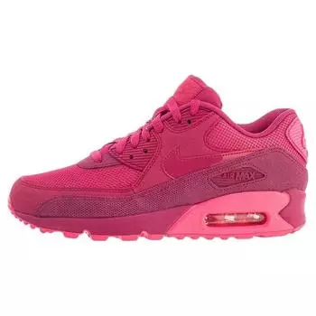 Женские кроссовки Nike Air Max 90 Premium Fireberry Pink Pink-Powder 443817-600 36.5