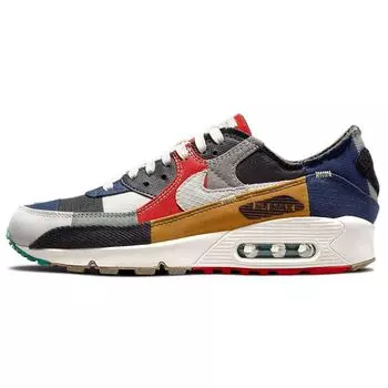 Женские кроссовки Nike Air Max 90 QS Legacy разноцветные белые DJ4878-400 36