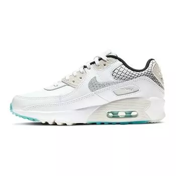 Женские кроссовки Nike Air Max 90 SE 2 GS White Glacier Ice Platinum-Tint DB4187-100 36