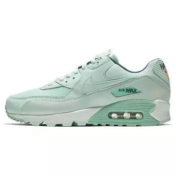 Женские кроссовки Nike Air Max 90 SE Tropical Twist Green Teal-Tint Teal-Tint-Tropical-Twist 881105-301