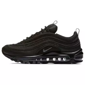 Женские кроссовки Nike Air Max 97 Triple Black черно-черные 921733-001