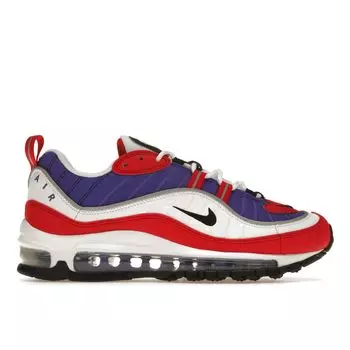 Женские кроссовки Nike Air Max 98 Raptors Alternative Red Psychic-Purple Black-University-Red AH6799-501