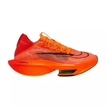Женские кроссовки Nike Air Zoom Alphafly NEXT% 2 Total Orange Ярко-малиновые призрачно-зеленые черные DN3559-800 38.5
