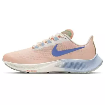 Женские кроссовки Nike Air Zoom Pegasus 37 Hydrogen Blue Electro Orange, разноцветные, малиновые, масляно-зеленые, DD8503-488 36