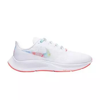 Женские кроссовки Nike Air Zoom Pegasus 37 Tie-Dye White Bright-Mango Multi-Color DD9667-100 35.5