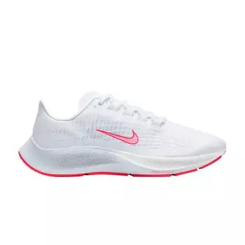 Женские кроссовки Nike Air Zoom Pegasus 37 VT White Sunset Pulse ярко-малиновые футбольно-серые DJ4019-104 38.5