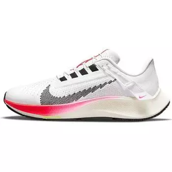 Женские кроссовки Nike Air Zoom Pegasus 38 FlyEase Rawdacious белый футбольно-серый розовый Blast DJ5413-100 36