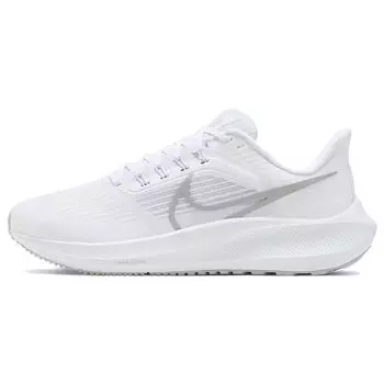 Женские кроссовки Nike Air Zoom Pegasus 39 White Pure Platinum Grey-Fog Metallic-Silver DH4072-100