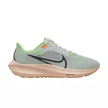 Женские кроссовки Nike Air Zoom Pegasus 40 Photon Dust Mandarin серые светло-дымчато-серые Bright-Mandarin DV3854-006 36