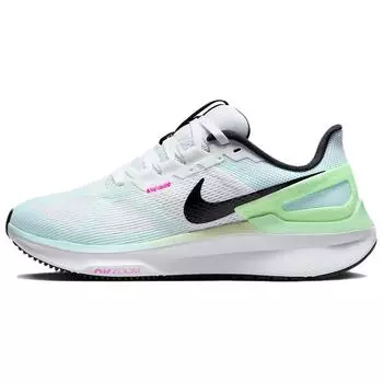 Женские кроссовки Nike Air Zoom Structure 25 White Glacier Blue Vapor-Green Black DJ7884-105 36
