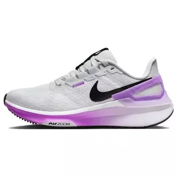 Женские кроссовки Nike Air Zoom Structure 25 White Fuchsia Dream Pure Platinum Black DJ7884-100 38.5