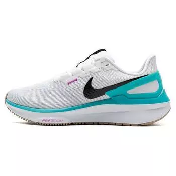 Женские кроссовки Nike Air Zoom Structure 25 White Dusty Cactus Pure-Platinum Black DJ7884-103 35.5
