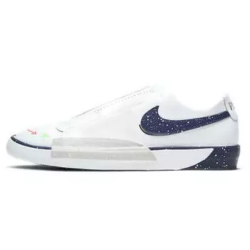 Женские кроссовки Nike Blazer Low Planet of Hoops белые CW2619-141